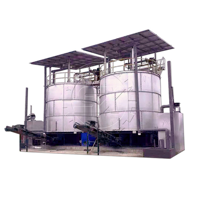 Máquina de mezcla de compost Turner Pot de fermentación totalmente automática para fertilizantes orgánicos