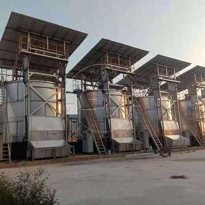 Máquina de mezcla de compost Turner Pot de fermentación totalmente automática para fertilizantes orgánicos
