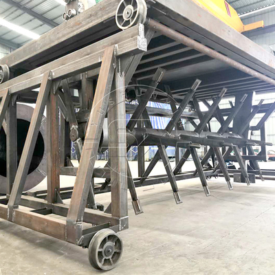 Máquina de girar el estiércol animal para la producción automática de fertilizantes agrícolas