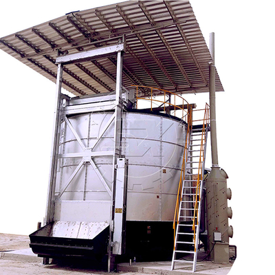 Equipo de compostaje orgánico Tanque de fermentación rápida para una producción eficaz de fertilizantes