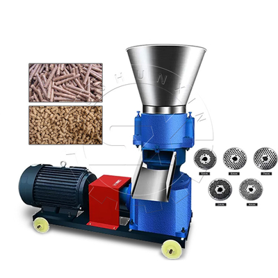 Máquina de alimentación de 200 kg para hacer pellets de pollo y peces excelente rendimiento