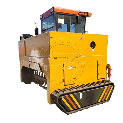 Máquina de transformación de estiércol animal de 85 CV para 50 m/h Equipo de producción de fertilizantes