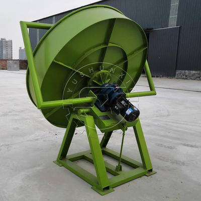 Granulador de disco orgánico de estiércol de pollo de 150 kg de peso para la producción de partículas de fertilizantes