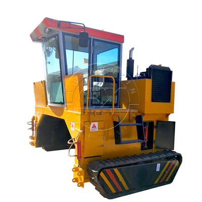 Máquina de mezcla de compost Turner Crawler Walking Fertilizante orgánico Máquina de girar compost