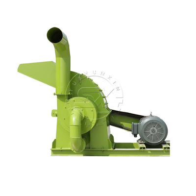 800KG-1T/H Cortador de césped húmedo y seco Máquina de trituración de paja para triturar bolas de paja