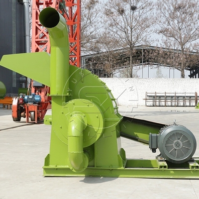 800KG-1T/H Cortador de césped húmedo y seco Máquina de trituración de paja para triturar bolas de paja