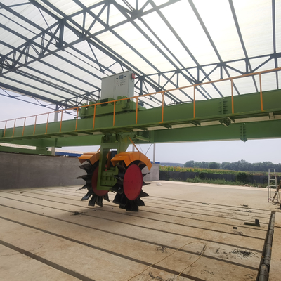 Equipo de fertilizantes orgánicos de fermentación de estiércol YSX Tipo de rueda Turner de compost