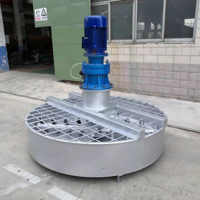 Mezclador de tensión de 380 V para el tanque de almacenamiento de carbón pulverizado de cemento de disco redondo