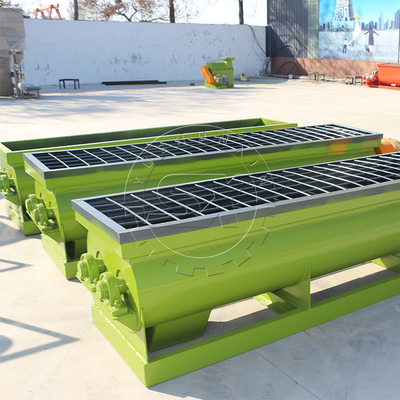 Modelo ZQ350/ZQ500 Reducidor y voltaje 380V para mezclar en mezclador de doble eje de fertilizantes