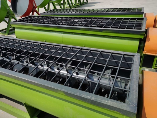 Mezclador de doble eje de producción continua con mezcla uniforme y descarga automática