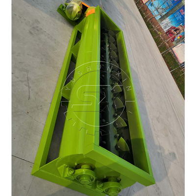 3700*800*750 Mezclador de doble eje para mezclar materiales de manera eficiente Producto único popular