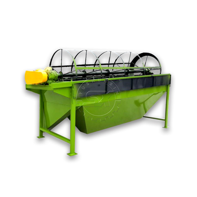 Máquina de tamizado de compost de fertilizantes orgánicos con teoría de bomba rotativa y color personalizado