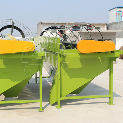 Máquina de tamizado de compost de fertilizantes orgánicos con teoría de bomba rotativa y color personalizado