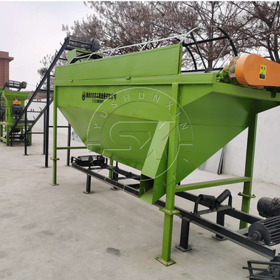Máquina de tamizado de compost de fertilizantes orgánicos con teoría de bomba rotativa y color personalizado