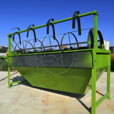 Máquina de cribado rotativo a color personalizada de 500 kg con bajo ruido y poca emisión de polvo