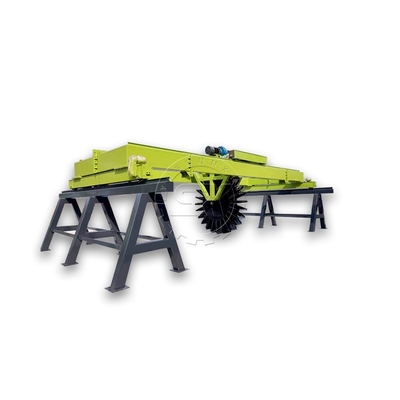 Turner de compost automático de ruedas La solución perfecta para la fermentación de estiércol animal
