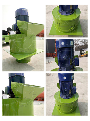 Planta de fabricación YSX Máquina de pulverización en cadena para estiércol de vaca