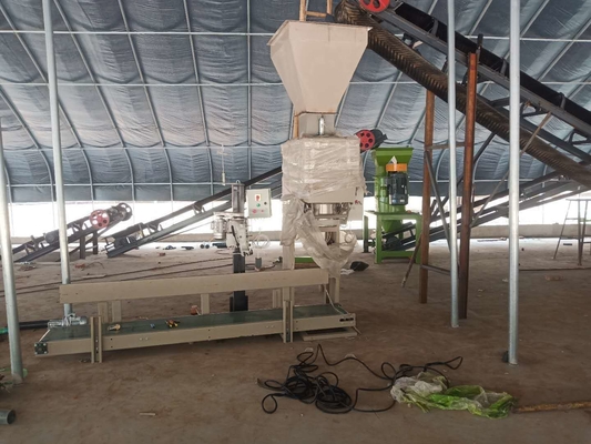 Máquina de embalaje multifunción de 5 kg, 25 kg y 50 kg para fertilizantes para granos de pellets de madera de arroz