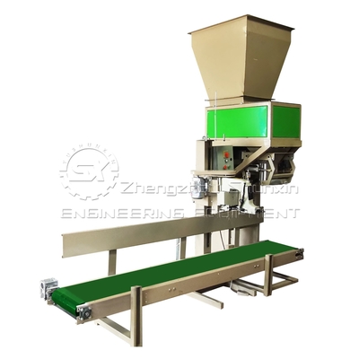 Máquina de embalaje automática de tipo bolsa de sellado trasero para la integración de pellets de desechos animales