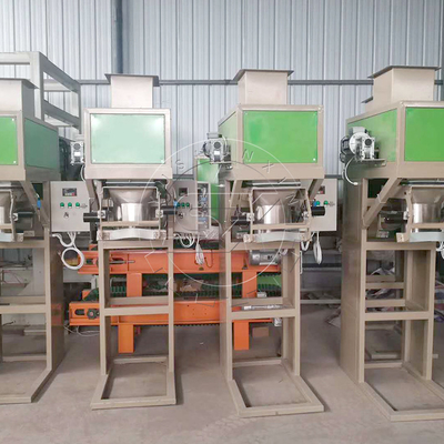 Máquina de embalaje automática de tipo bolsa de sellado trasero para la integración de pellets de desechos animales