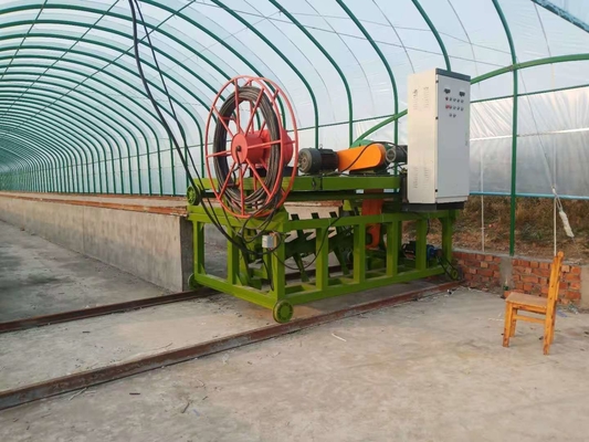 Mezclador de fertilizantes de compost para la transformación mezcla de residuos orgánicos y tratamiento de estiércol de aves de corral