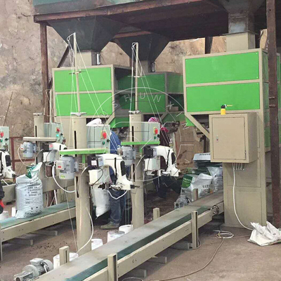 Máquina de embalaje de alimento para aves de corral de 1600 kg de alta productividad para el llenado de polvo y gránulos