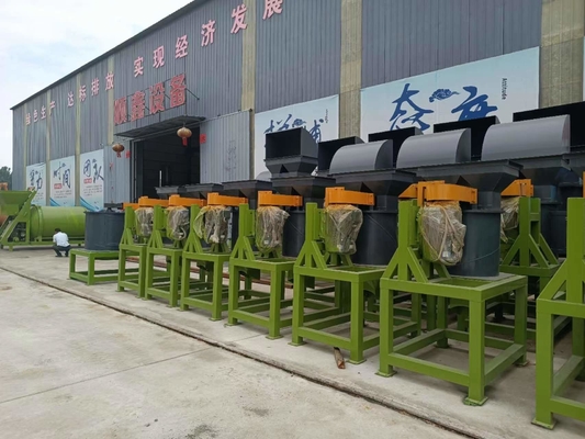 Inicio Triturador pulverizador vertical para el proceso de trituración orgánica YSX 10-15 toneladas por hora