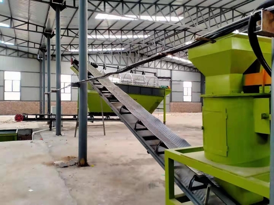 Máquina de trituración de residuos de cocina de tipo vertical YSX para eliminación ecológica