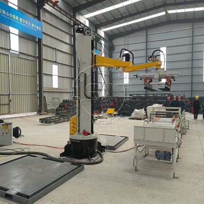 380v de tensión material de acero inoxidable columna de paletización tipo brazo robot paletizador