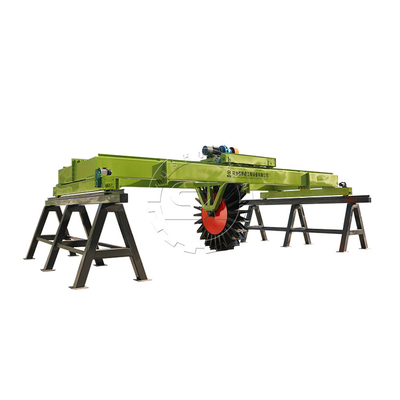 Tipo de rueda Turner de compost Ancho de trabajo 3-30m Equipo de torneado de fertilizantes de compost