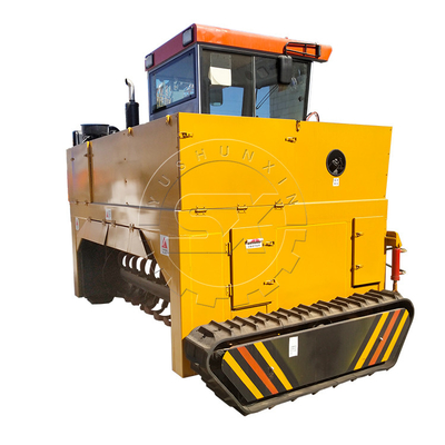 75hp de alta productividad tipo de rastreador de compostaje para una sola persona
