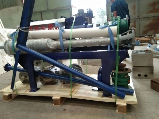 YSX separador sólido-líquido máquina de deshidratación de prensa de tornillo con 380V de voltaje a un precio asequible