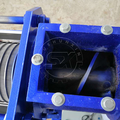 YSX separador sólido-líquido máquina de deshidratación de prensa de tornillo con 380V de voltaje a un precio asequible
