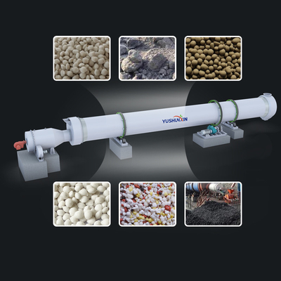 Máquina de secado de fertilizantes para la producción de fertilizantes orgánicos para el procesamiento de estiércol de vaca