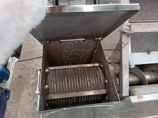 Separación sólido-líquido Deshidratador de pantalla inclinada Deshidratación divertida y ahorro de energía