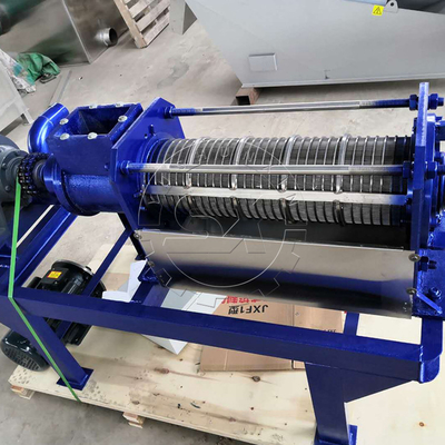 Máquina de separación sólido-líquido de 7kw que transforma el estiércol animal en fertilizante orgánico