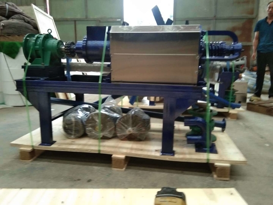 Dimensión 1 1850*650*1150mm Transformación de estiércol en fertilizante orgánico con separador