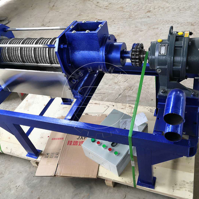 Dimensión 1 1850*650*1150mm Transformación de estiércol en fertilizante orgánico con separador