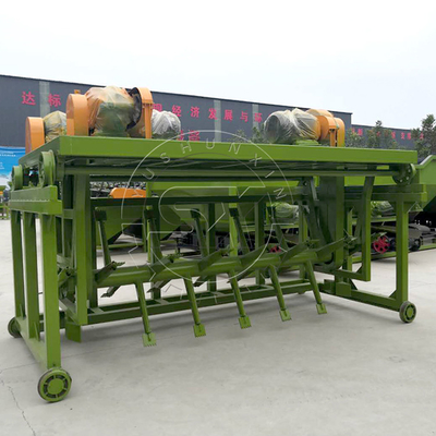 Máquina de mezcla de compostaje de tipo YSX Groove para la producción de fertilizantes naturales