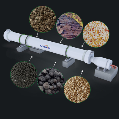 YSX 1-20 tph Secador rotativo para secado de material de biomasa en aplicaciones industriales