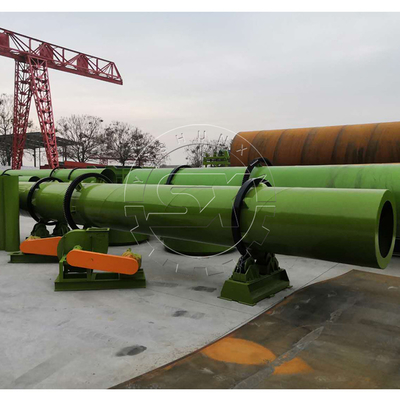 YSX Secador rotativo con placa de elevación 26000KG Peso 6r/min Velocidad de secado granulado y polvo