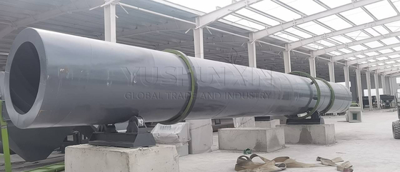 Secador de tambor de gran capacidad 1-20 t/h Producción para secado de granos/fertilizantes/pellets de biomasa