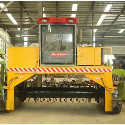 Maximice su potencial de compostaje con el equipo de transformación de estiércol de tipo Crawler