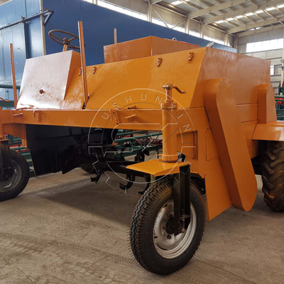 Máquina de compostaje de fermentación acelerada para desechos orgánicos y estiércol de aves de corral