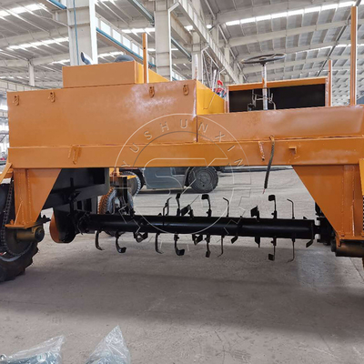 Máquina de compostaje de fermentación acelerada para desechos orgánicos y estiércol de aves de corral