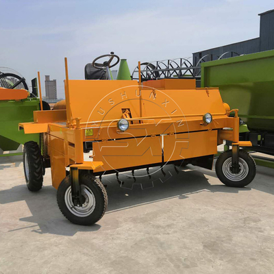Máquina de transformación de compostaje YSX para compostaje rápido Velocidad de trabajo 7,5-8 m/min 400-500 m3/h