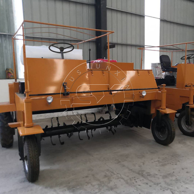Máquina de transformación de compostaje YSX para compostaje rápido Velocidad de trabajo 7,5-8 m/min 400-500 m3/h