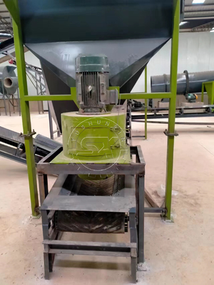 1-8 t/h Capacidad Equipo de fabricación de granulos de MSW para la línea de producción de fertilizantes orgánicos