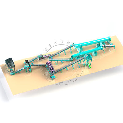 Máquina para hacer gránulos en forma de bola para la fabricación de fertilizantes de biohumus de vermicompost