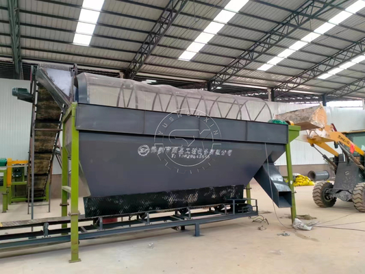 Máquina para hacer gránulos en forma de bola para la fabricación de fertilizantes de biohumus de vermicompost